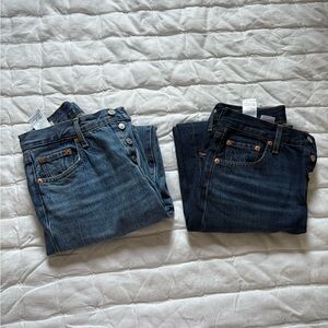 TWO: Levi’s 501 90s Jeans size 24